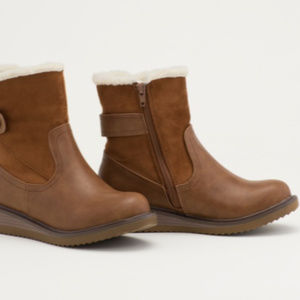 Women'S Faux-Shearling Lined Bootie